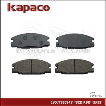 Revisão de almofadas de freio de disco de cerâmica para HONDA ISUZU D363 41000-10G08